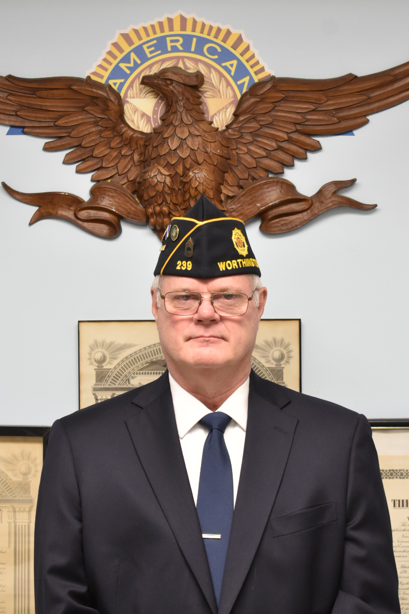 Photo of Bill Ansley, Adjutant.